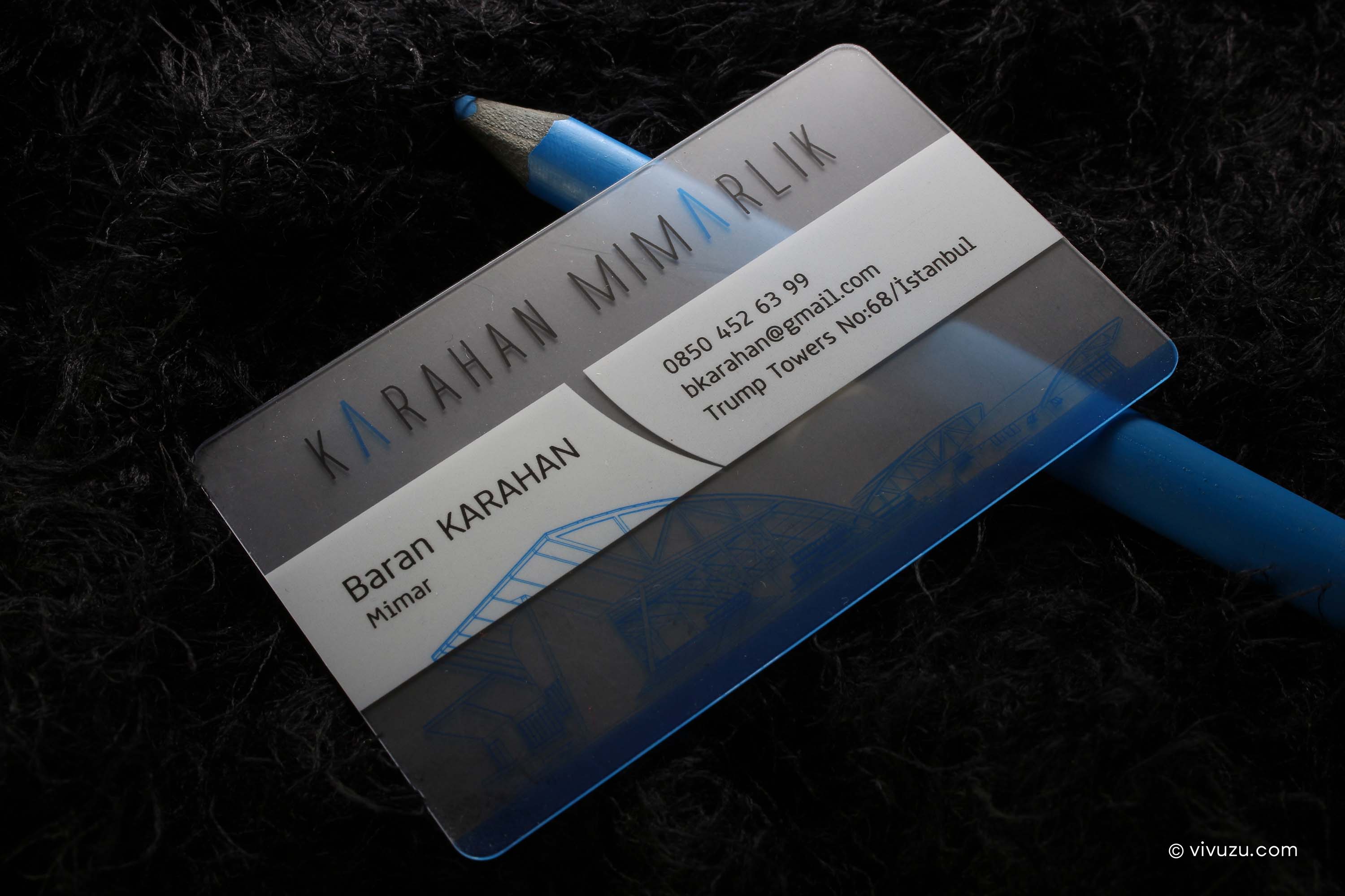 Şeffaf Kartvizit / Kararhan Mimarlık